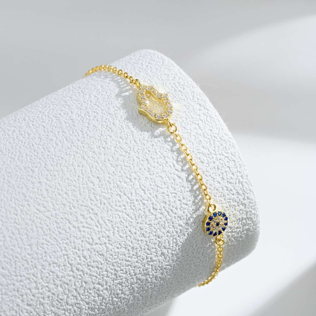 [Windsor Jewelry]Gost Shape & Round Shape Necklace