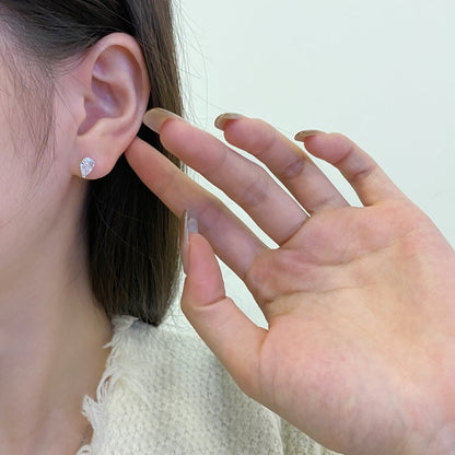 [Windsor Jewelry]Ornate Water Drop Shape Earrings