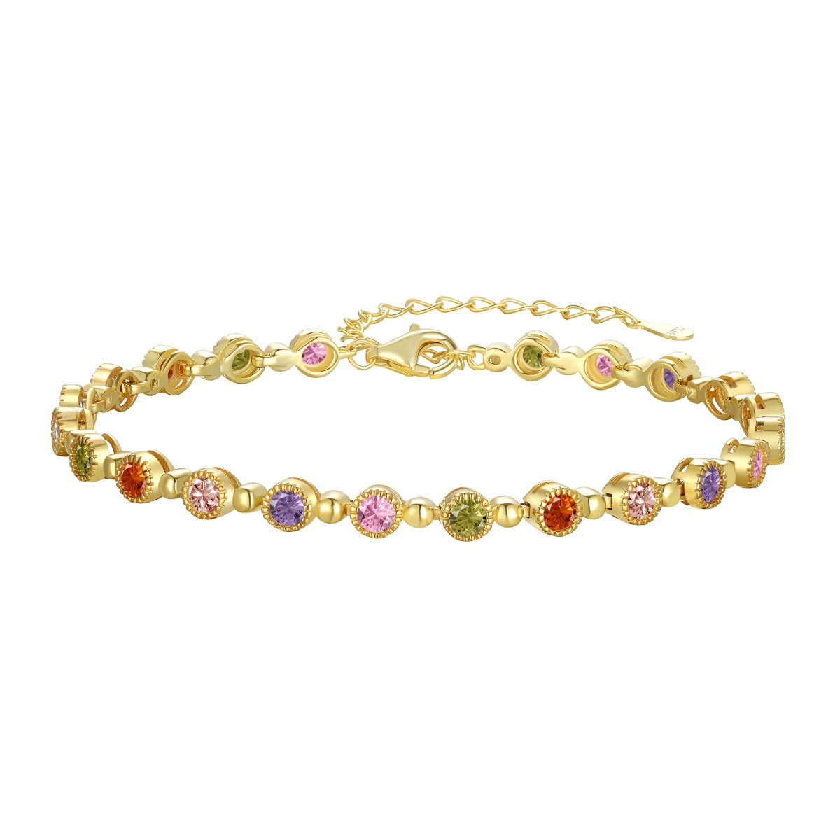 [Windsor Jewelry]Sparkling Exquisite Round Cut Party Bracelet