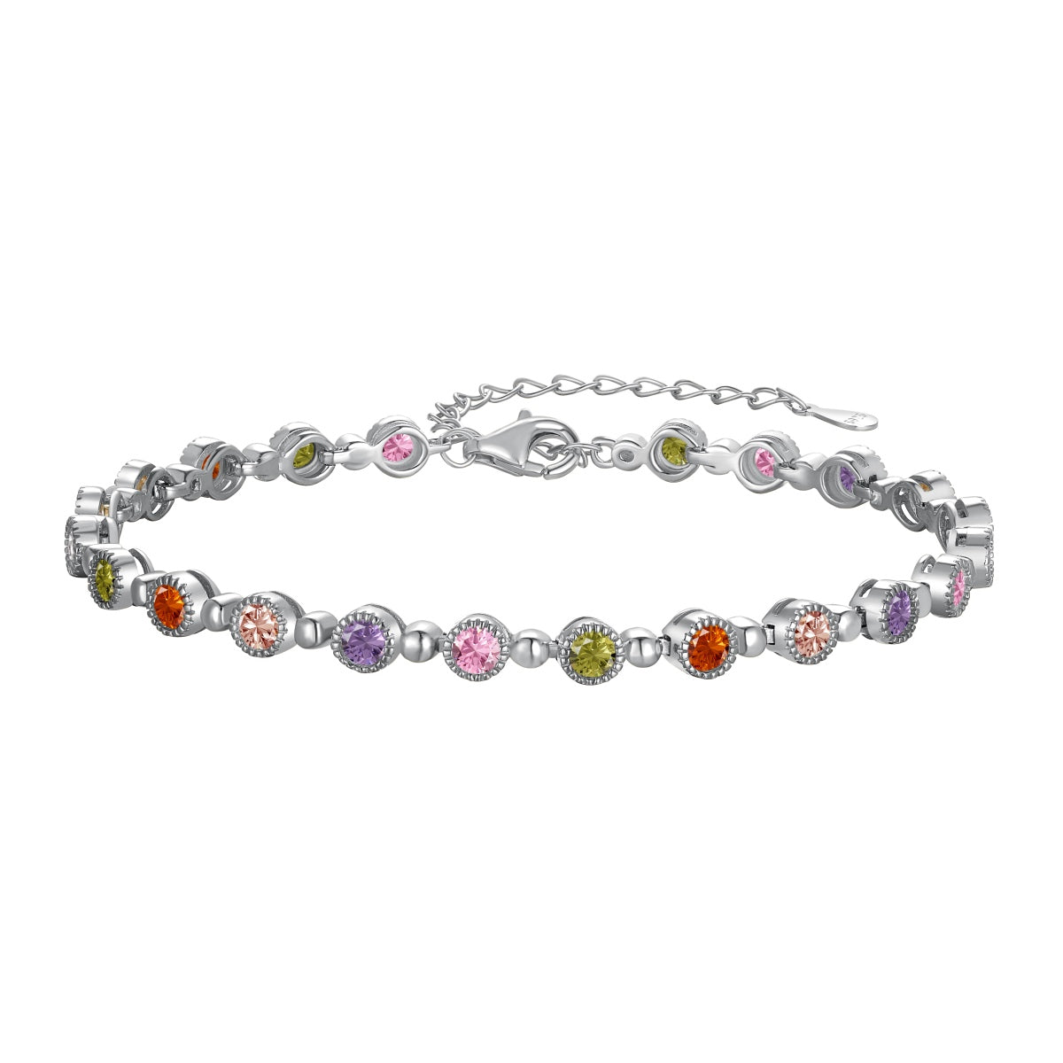 [Windsor Jewelry]Sparkling Exquisite Round Cut Party Bracelet