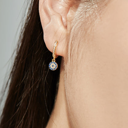 [Windsor Jewelry]Unique Devil Eye Earrings