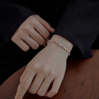 [Windsor Jewelry]Sparkling Exquisite Round Cut Party Bracelet