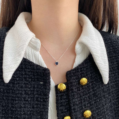 [Windsor Jewelry]Ornate Heart Shape Necklace