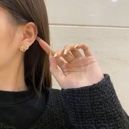 [Windsor Jewelry]Exquisite Butterfly Shape Earrings