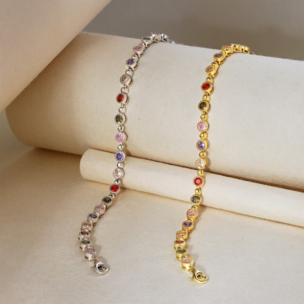 [Windsor Jewelry]Sparkling Exquisite Round Cut Party Bracelet