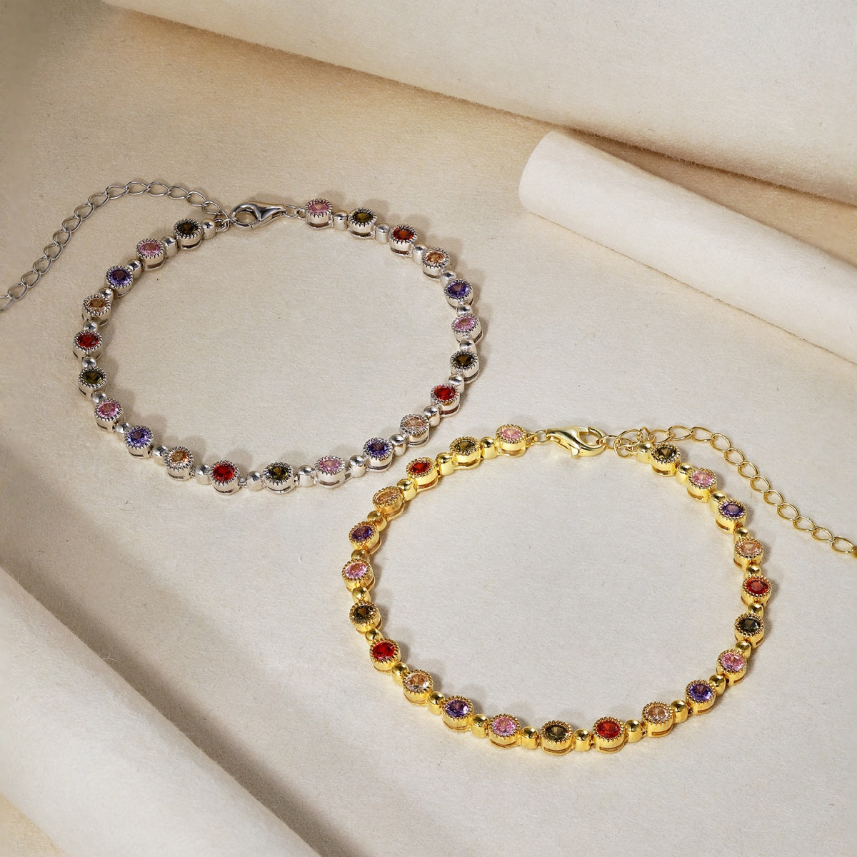 [Windsor Jewelry]Sparkling Exquisite Round Cut Party Bracelet