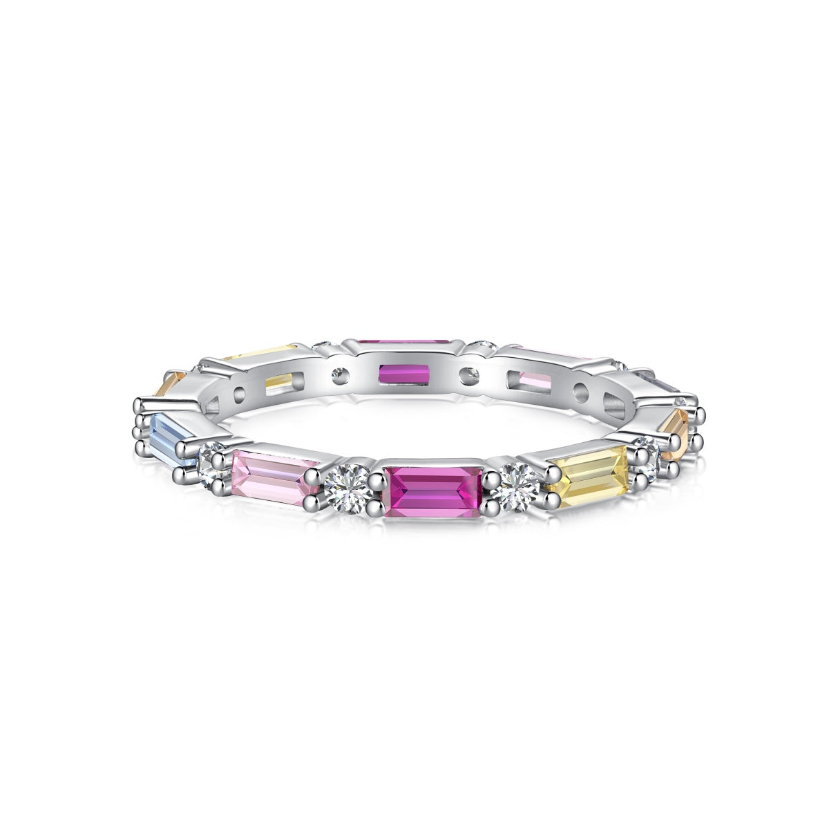 [Windsor Jewelry]Lively In Shades Elegant Radiant Cut Daily Ring