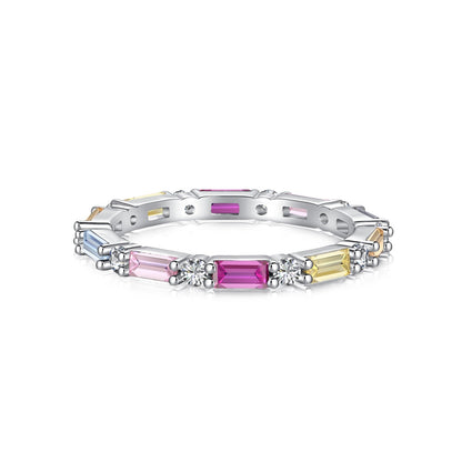 [Windsor Jewelry]Lively In Shades Elegant Radiant Cut Daily Ring