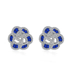 [Tonmkive Jewelry]Exquisite Flower Shape Daily Earrings
