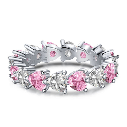 [Windsor Jewelry]0.25 Carat Radiant Romance Heart Cut Lover Ring
