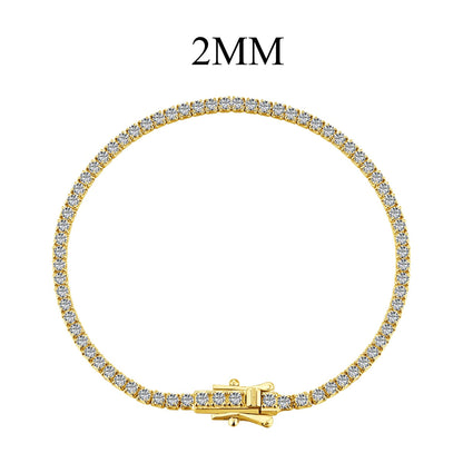 [Windsor Jewelry]Radiant Colorful Round Cut Party Bracelet