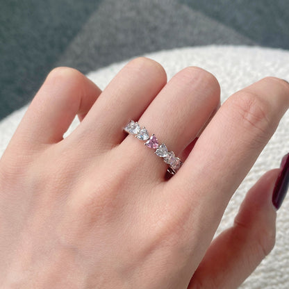 [Windsor Jewelry]0.25 Carat Radiant Romance Heart Cut Lover Ring