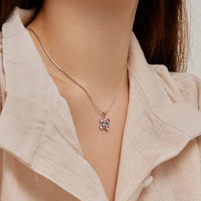 [Windsor Jewelry]Gorgeous Multi Colorful Necklace