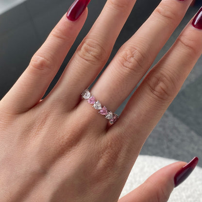 [Windsor Jewelry]0.25 Carat Radiant Romance Heart Cut Lover Ring