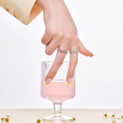 [Windsor Jewelry]Sparkling Vibrant Emerald Cut Daily Ring