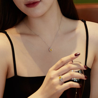 [Windsor Jewelry]Delicate Unique Oval Cut Daily Earrings
