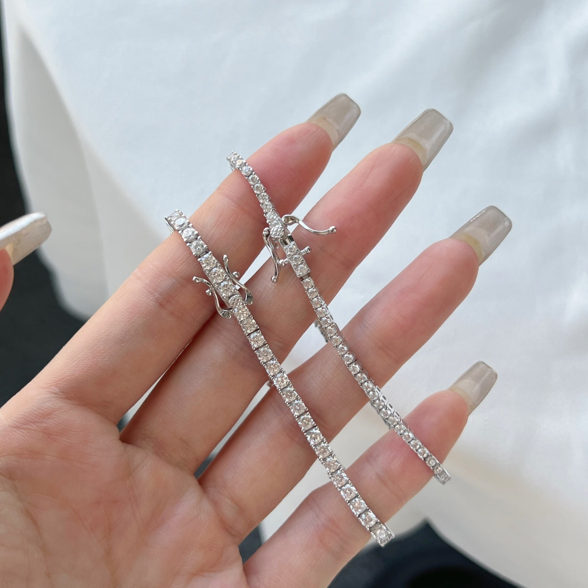 [Windsor Jewelry]Dazzling Exquisite Round Cut Daily Bracelet