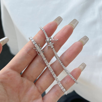 [Windsor Jewelry]Dazzling Exquisite Round Cut Daily Bracelet