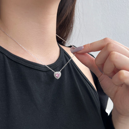 [Windsor Jewelry]Exquisite Heart Shape Necklace