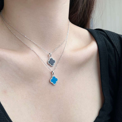 [Windsor Jewelry]Dainty Flower Shape Necklace