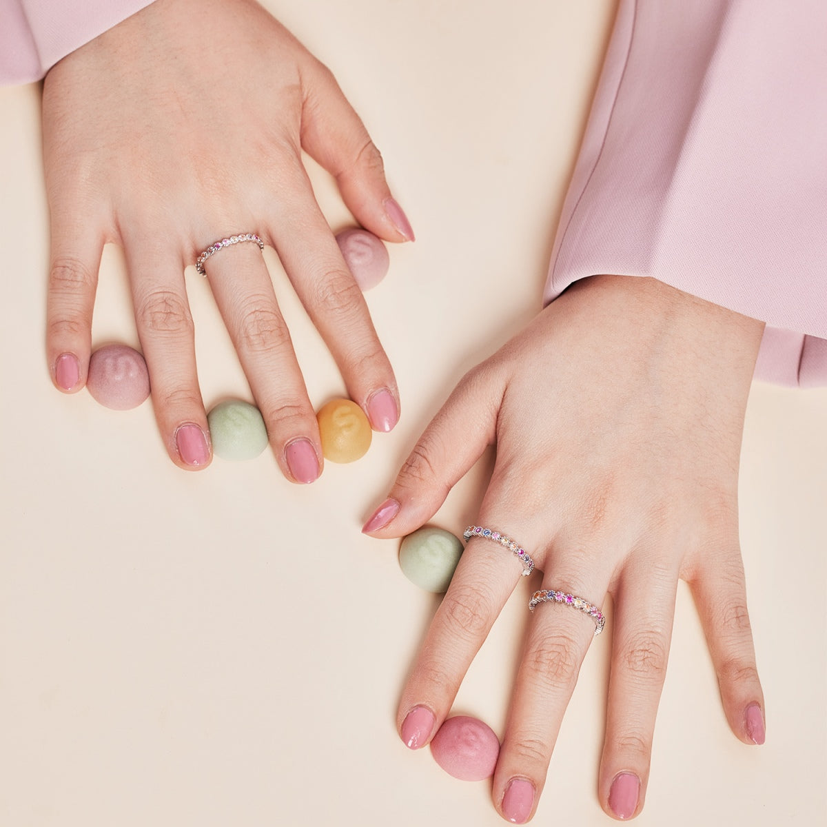 [Windsor Jewelry]Radiant Sparkling Round Cut Daily Ring