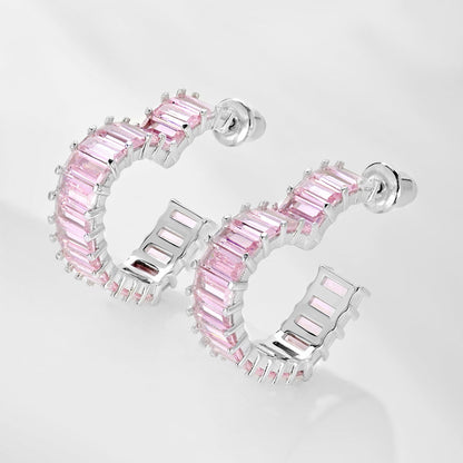 [Windsor Jewelry]Radiant Heart Cutout Earrings