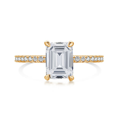[Windsor Jewelry]2.0 Carat Scintillating Ornate Radiant Cut Party Ring