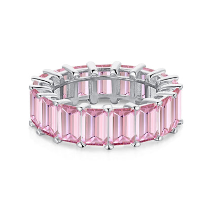 [Windsor Jewelry]0.75 Carat Elegant Emerald Cut Tennis Ring