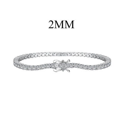 [Windsor Jewelry]Dazzling Exquisite Round Cut Daily Bracelet