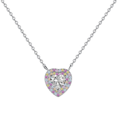 [Windsor Jewelry]Exquisite Heart Shape Necklace