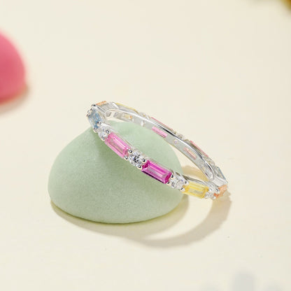 [Windsor Jewelry]Lively In Shades Elegant Radiant Cut Daily Ring