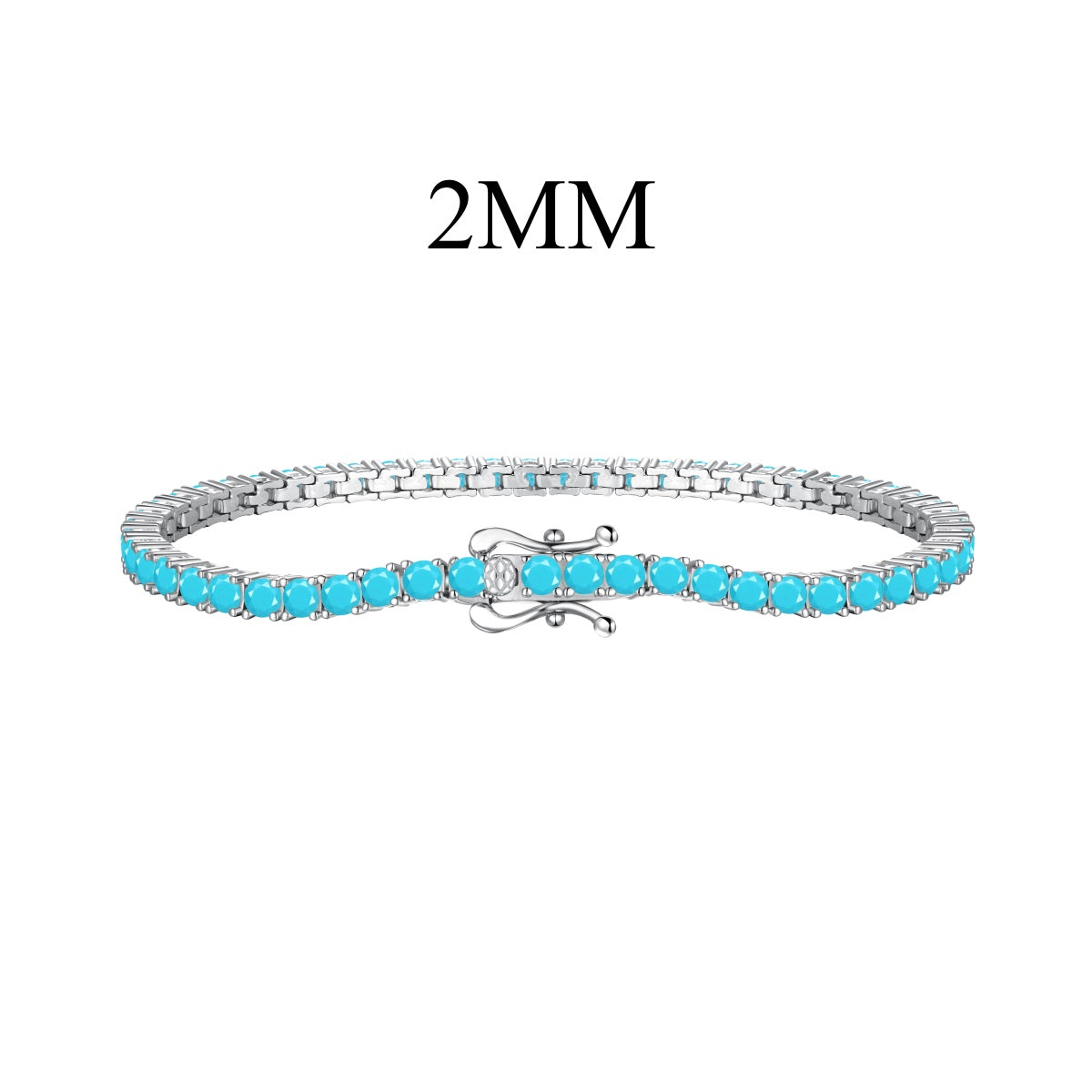 [Windsor Jewelry]Dazzling Exquisite Round Cut Daily Bracelet