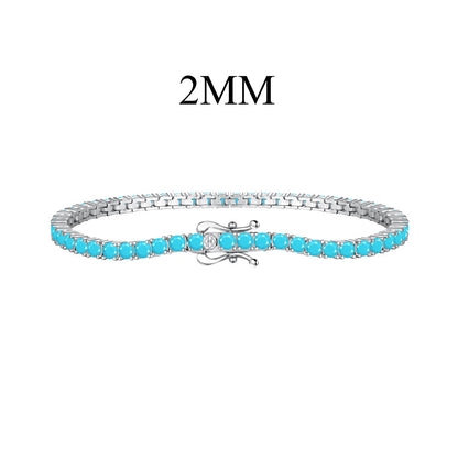 [Windsor Jewelry]Dazzling Exquisite Round Cut Daily Bracelet