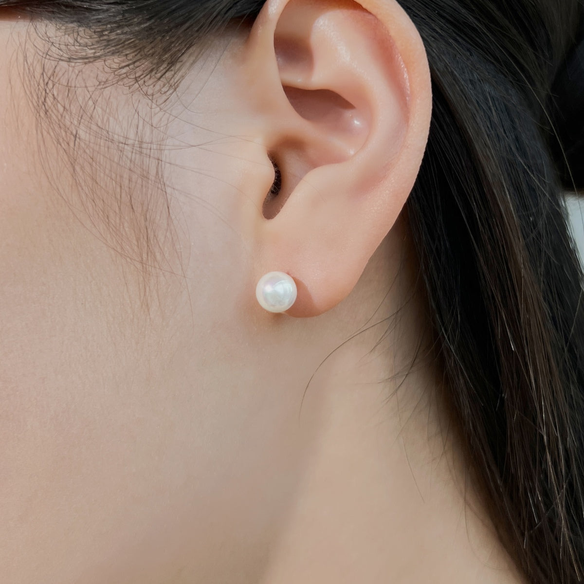 [Windsor Jewelry]Delicate Pearl Earrings