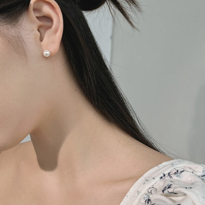 [Windsor Jewelry]Delicate Pearl Earrings