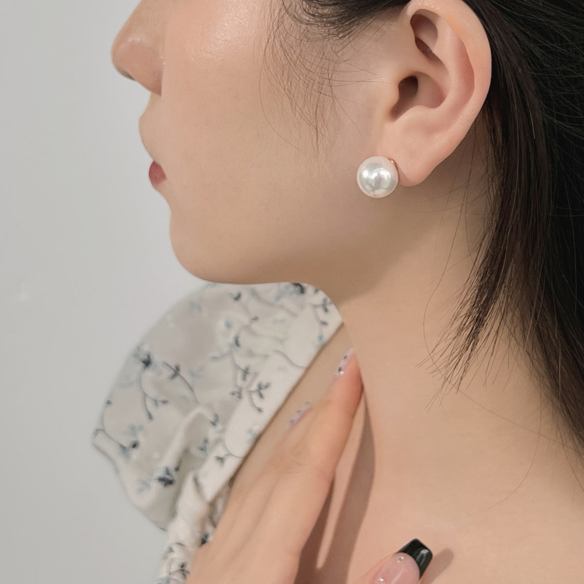 [Windsor Jewelry]Delicate Pearl Earrings