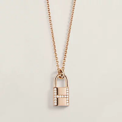 [Windsor Jewelry]HM ADVANCED NICHE LOCK HEAD NECKLACE DIAMONDS