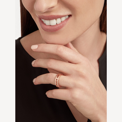 [Windsor Jewelry]ZERO 1 ONE-BAND WITH OPENWORK LOGO SPIRAL RING