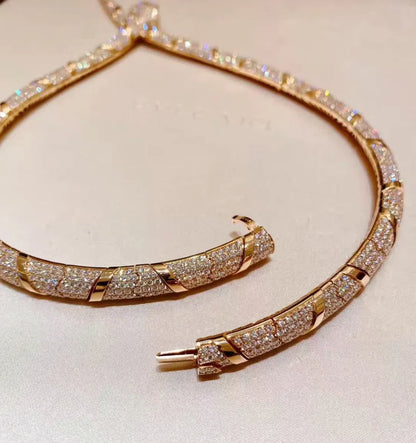 [Windsor Jewelry]HAUTE COUTURE GOLD SERPENTI NECKLACE