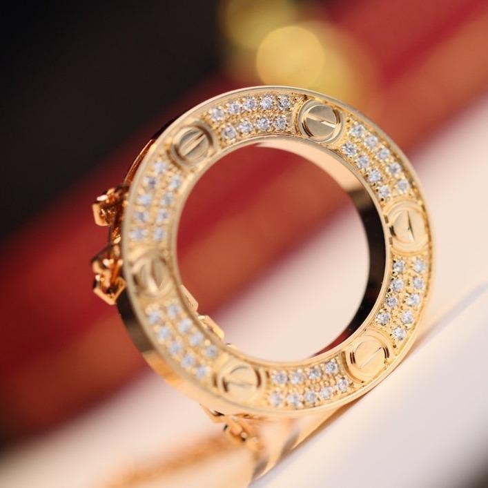 [Windsor Jewelry]LOVE NECKLACE ADJUSTABLE ROSE GOLD