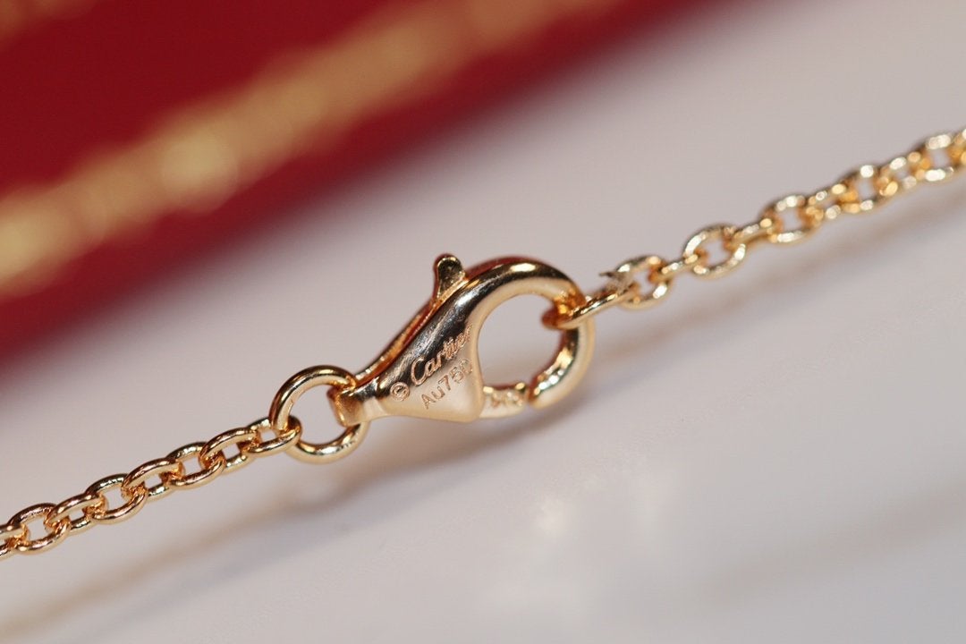 [Windsor Jewelry]LOVE NECKLACE PINK GOLD AND SILVER