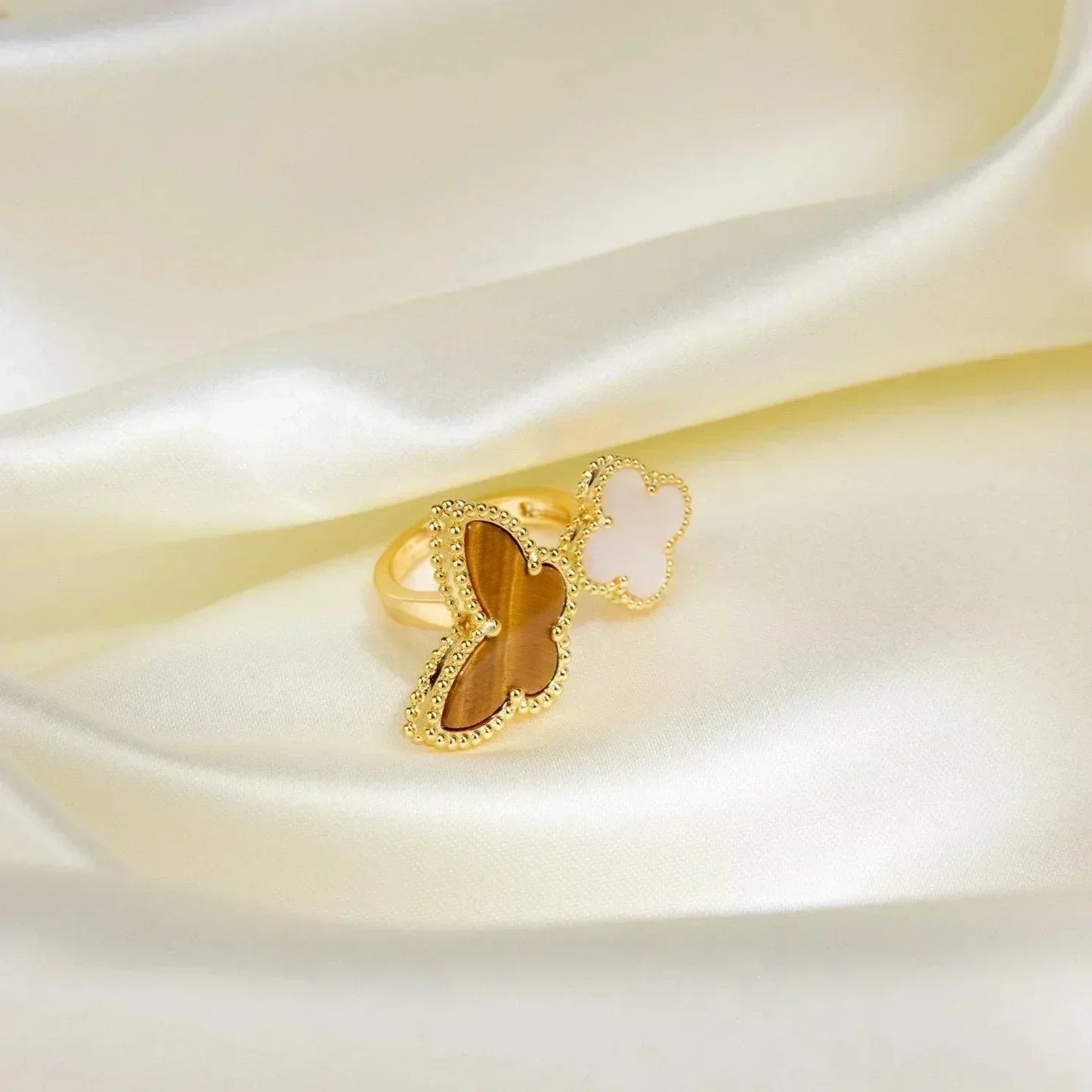 [Windsor Jewelry]LUCKY BETWEEN THE FINGER RING
