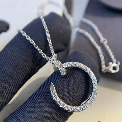 [Windsor Jewelry]JUSTE NECKLACE SILVER DIAMONDS