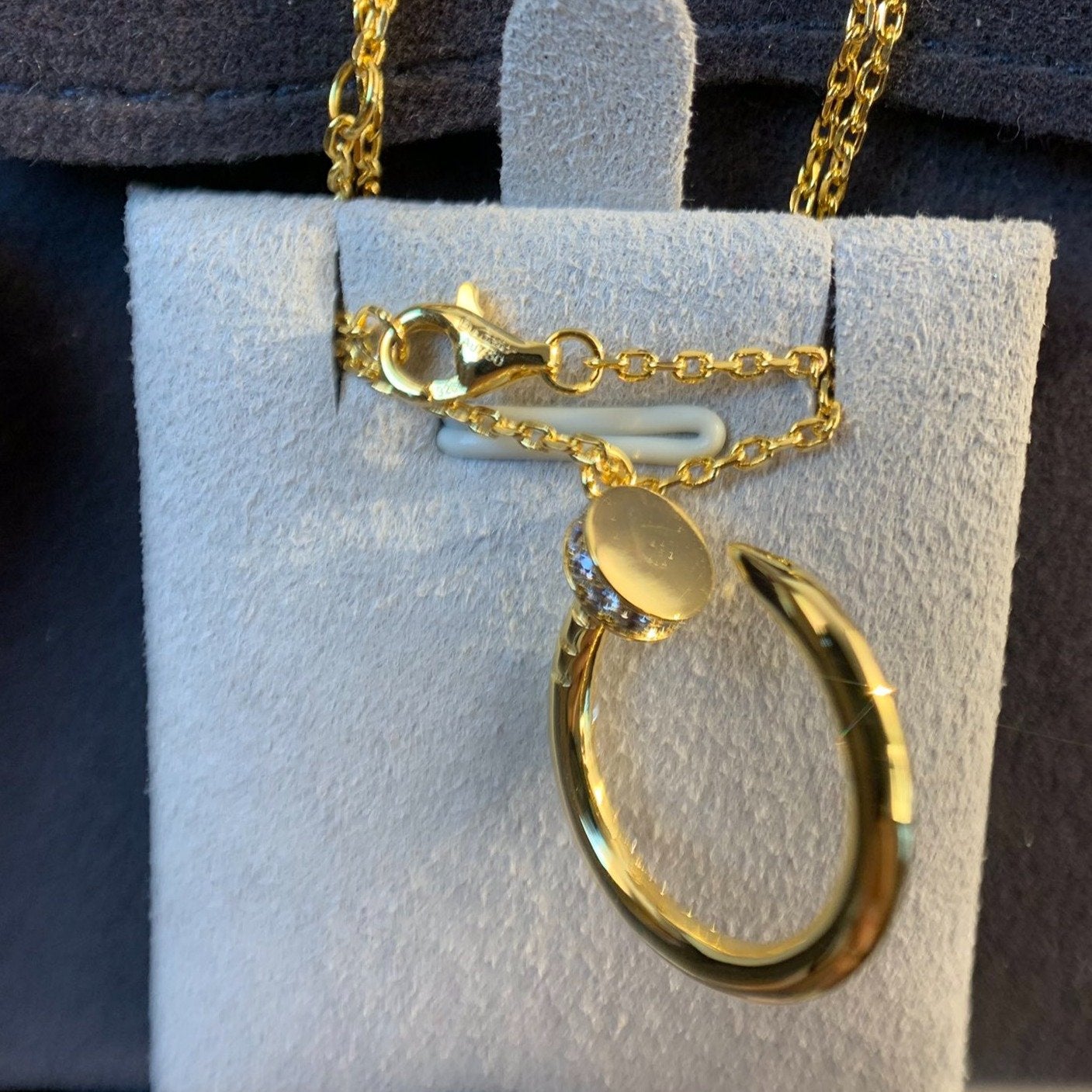 [Windsor Jewelry]JUSTE NECKLACE GOLD DIAMONDS