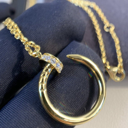 [Windsor Jewelry]JUSTE NECKLACE GOLD DIAMONDS