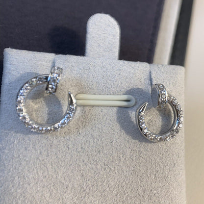 [Windsor Jewelry]JUSTE EARRINGS SILVER DIAMONDS