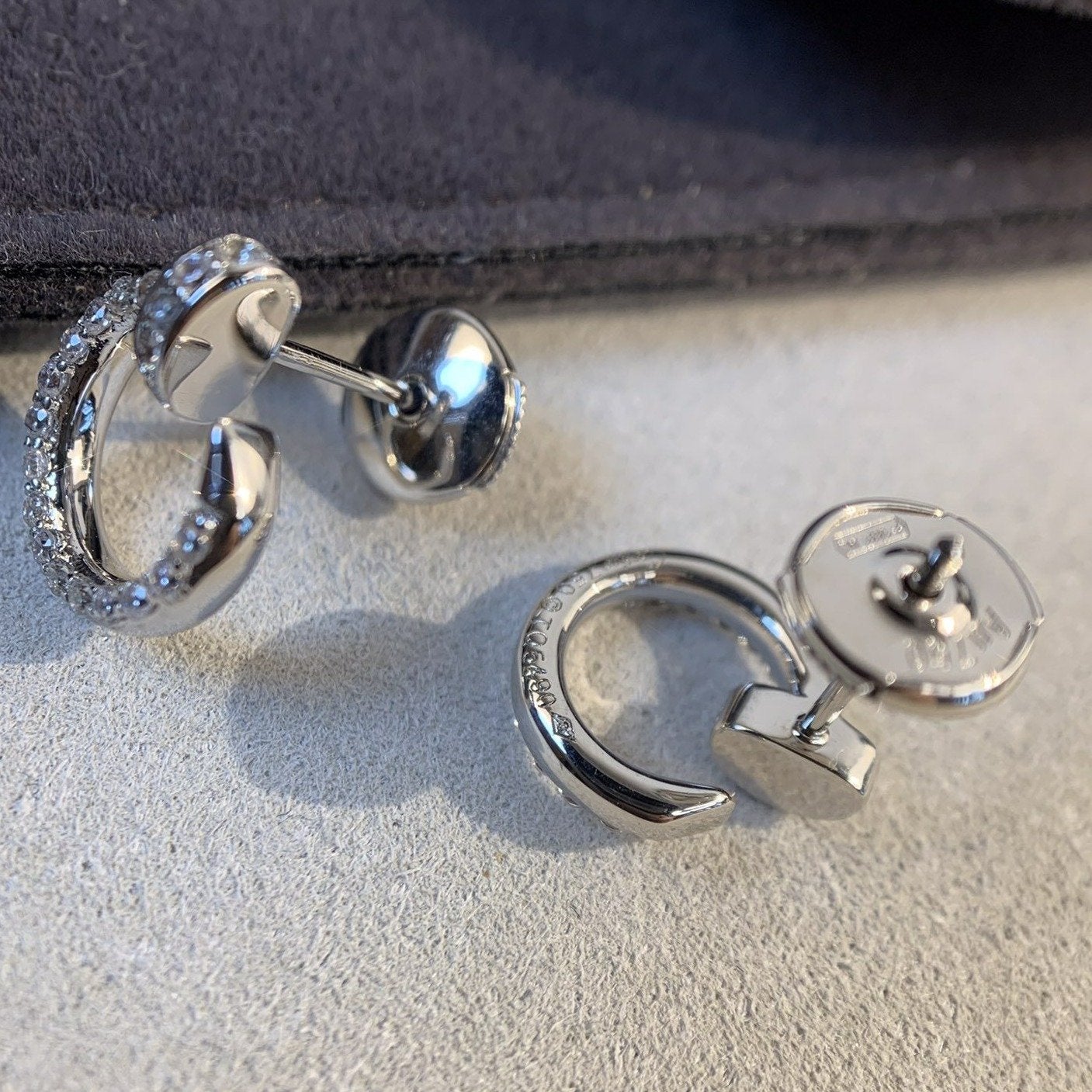[Windsor Jewelry]JUSTE EARRINGS SILVER DIAMONDS