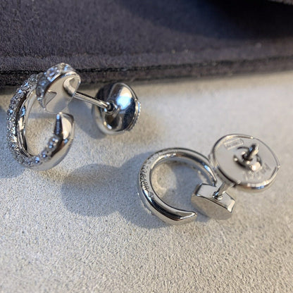 [Windsor Jewelry]JUSTE EARRINGS SILVER DIAMONDS