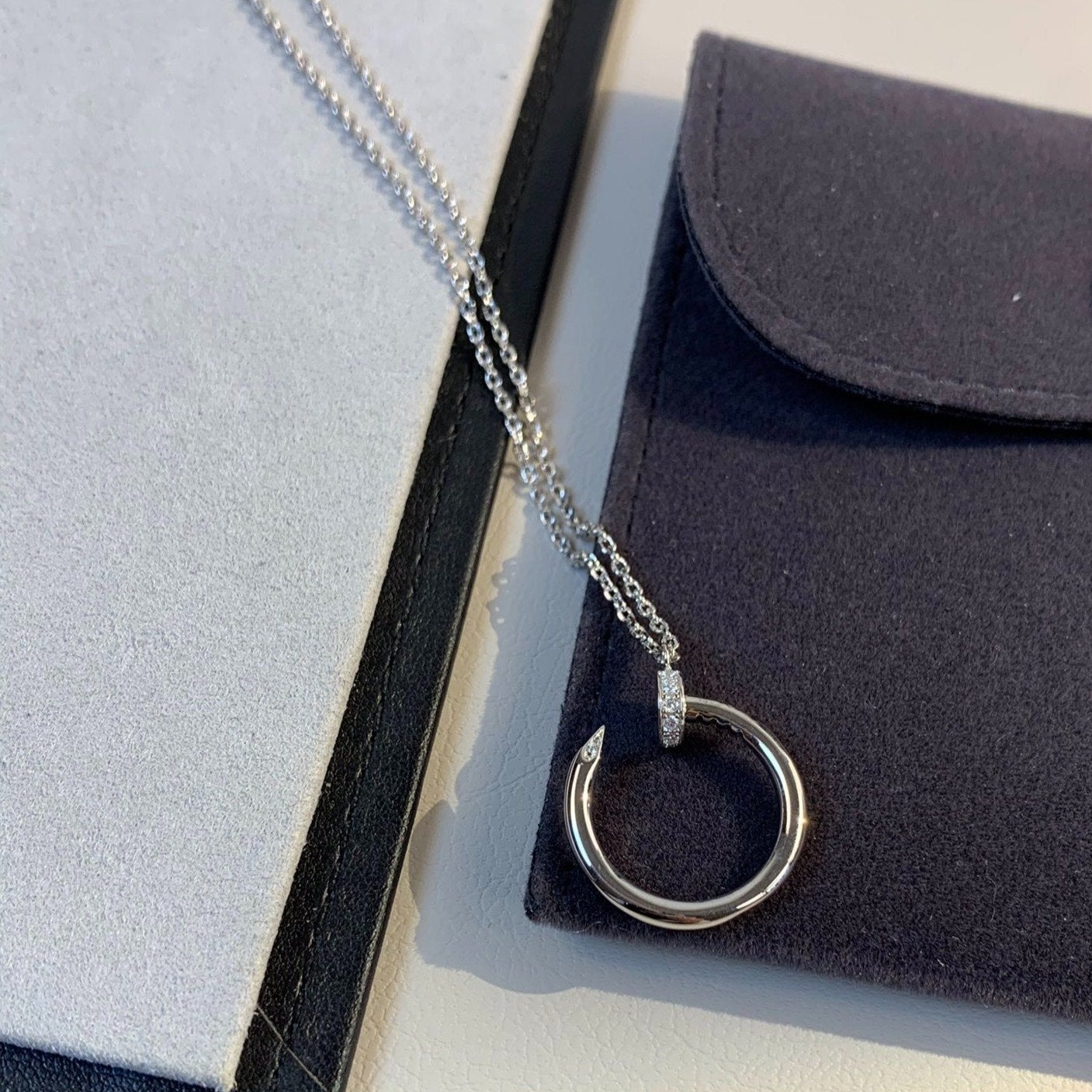 [Windsor Jewelry]JUSTE NECKLACE SILVER