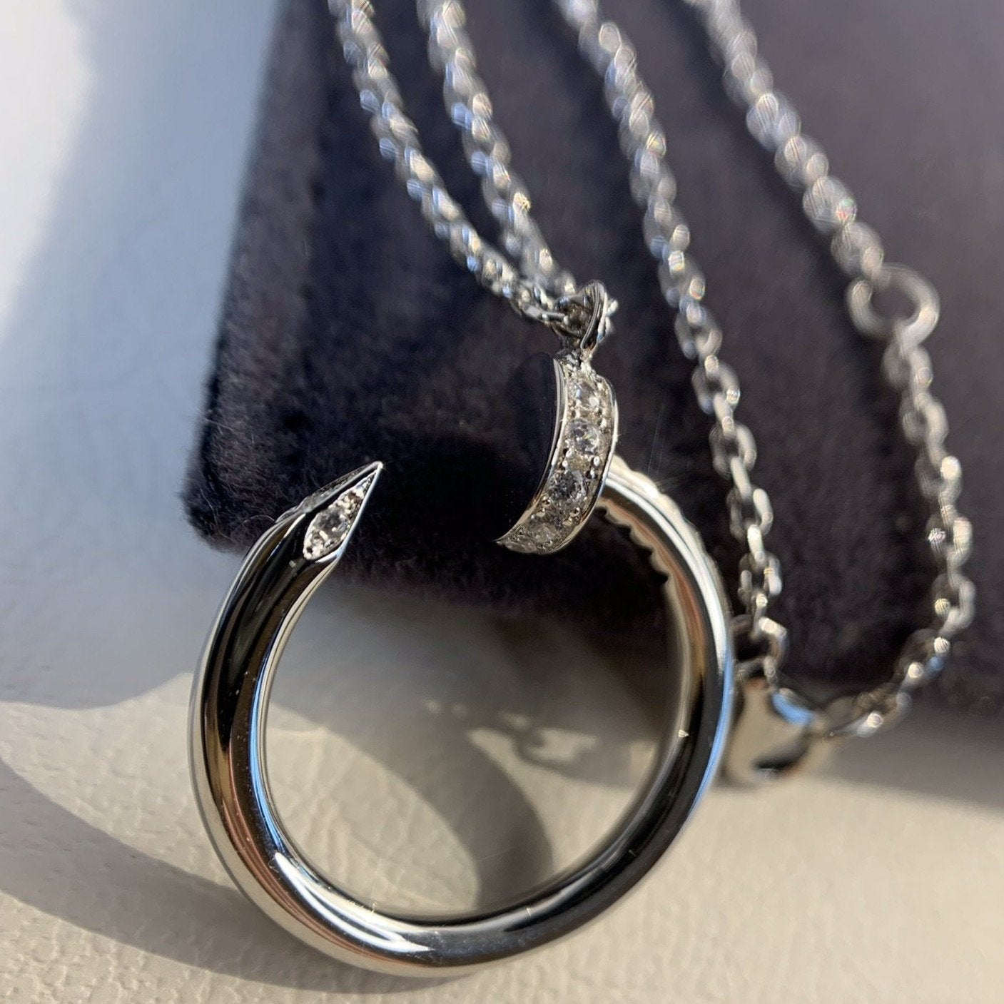[Windsor Jewelry]JUSTE NECKLACE SILVER
